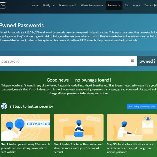 Provjerite svoj password